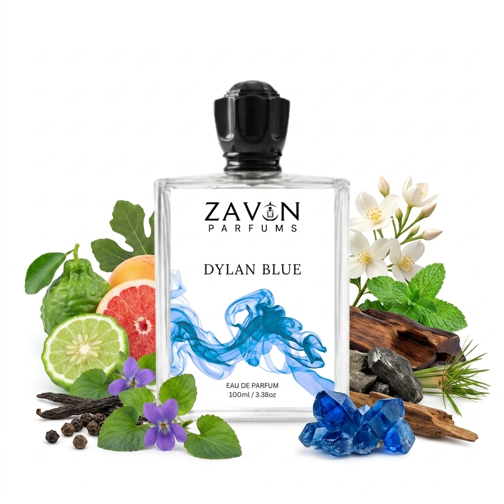 Dylan Blue Perfume for Men | Fresh Aquatic & Woody Fragrance | Long Lasting Eau de Parfum | 100ml