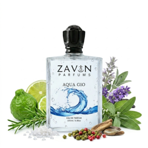 Aqua Gio Perfume for Men | Fresh Aquatic & Citrus Fragrance | Long Lasting Eau de Parfum | 100ml