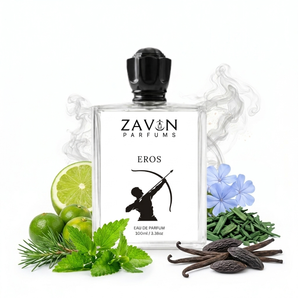 Eros Perfume for Men | Fresh Mint, Citrus & Vanilla Fragrance | Long Lasting Eau de Parfum | 100ml