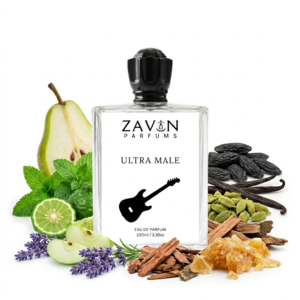 Ultra Male Perfume for Men | Sweet Spicy & Woody Fragrance | Long Lasting Eau de Parfum | 100ml